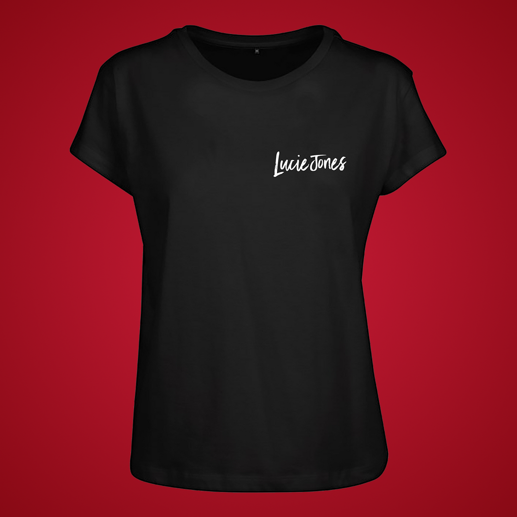 Lucie Jones Box Fit T-shirt - Black